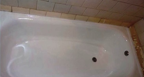 Реставрация ванны жидким акрилом | Гдов